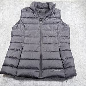Eddie Bauer Downed Lightweight Vest EB650 Full Zip Size M !00% Nylon